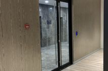 Перегородки и двери в ДЦ Петр Столыпин 18-19 этаж