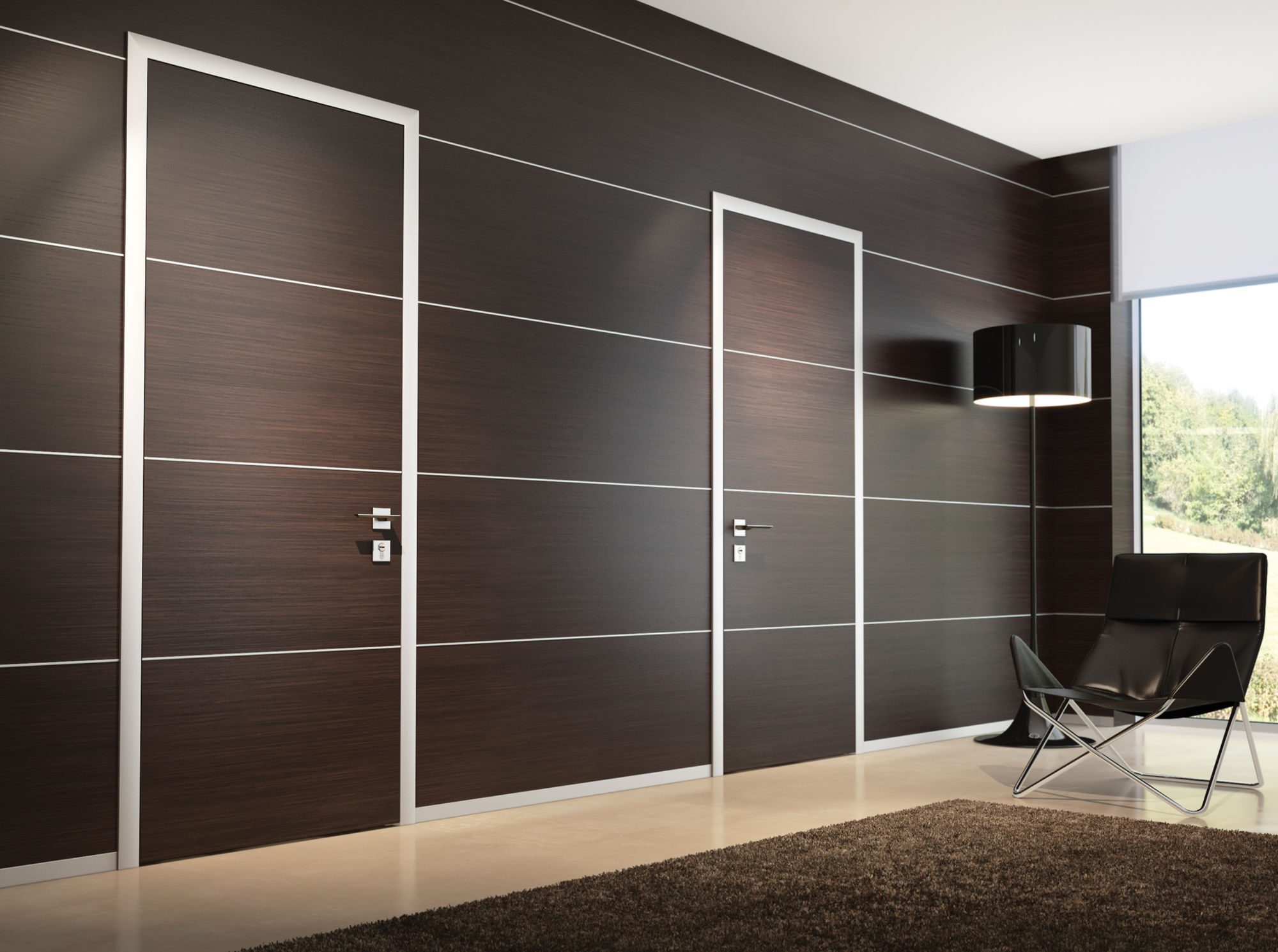 Фото Дверь в шпоне VENEER