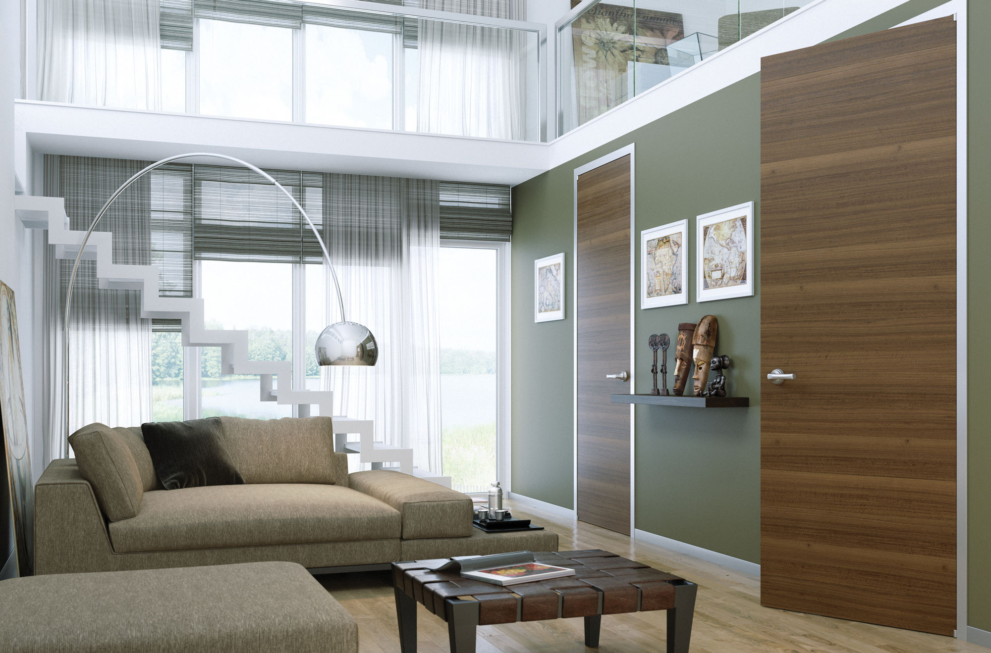 Фото Дверь в шпоне VENEER