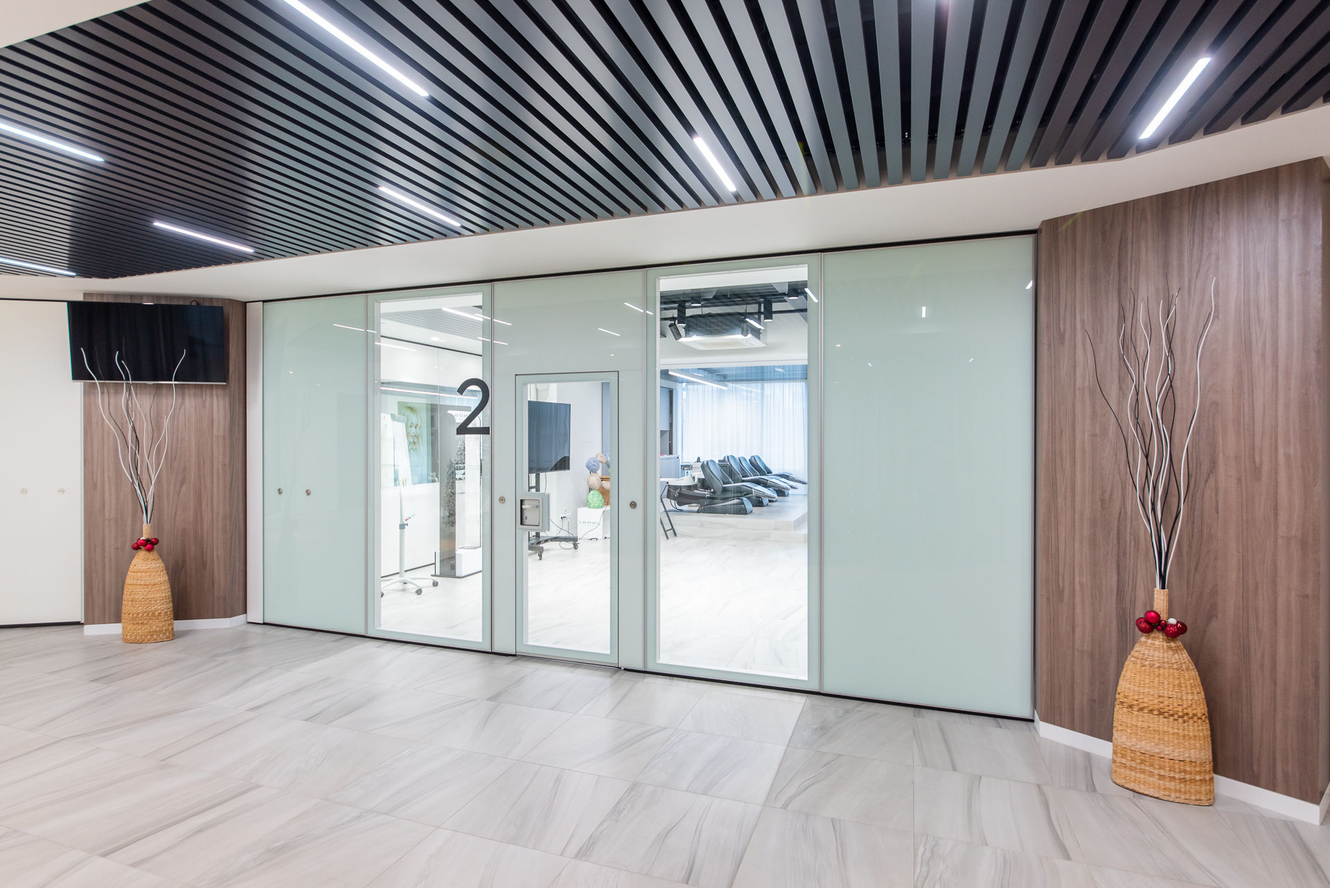 Фото Раздвижные стеклянные перегородки NAYADA SmartWall WG5