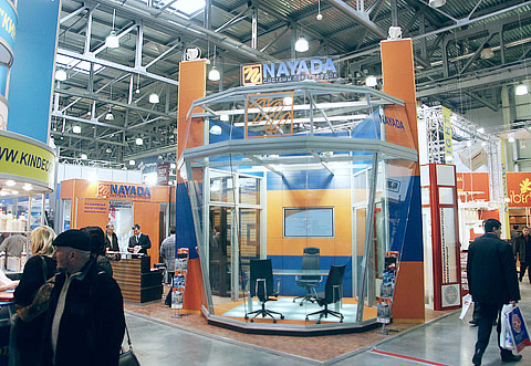 Компания NAYADA на выставке MOSBUILD 2005