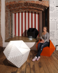 Новый продукт – металлическое кресло Hedronics