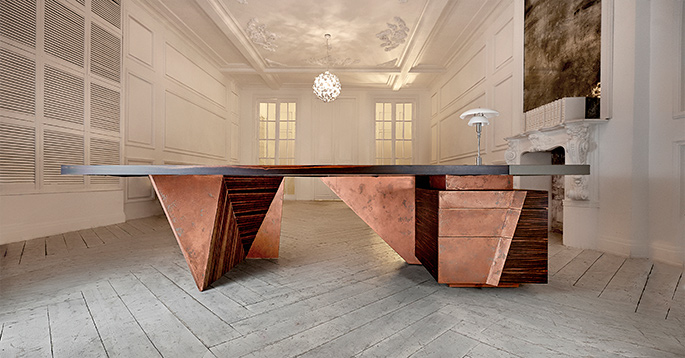 Фото Классика, современность и технологии: коллекция TOUCH от Марко Пива для проекта NAYADA «12 Архитекторов. Кабинеты»