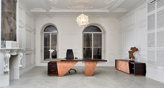 Классика, современность и технологии: коллекция TOUCH от Марко Пива для проекта NAYADA «12 Архитекторов. Кабинеты»