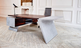 Фото Новинка проекта NAYADA «12 Архитекторов. Кабинеты»: коллекция PIGRECO в легком бетоне