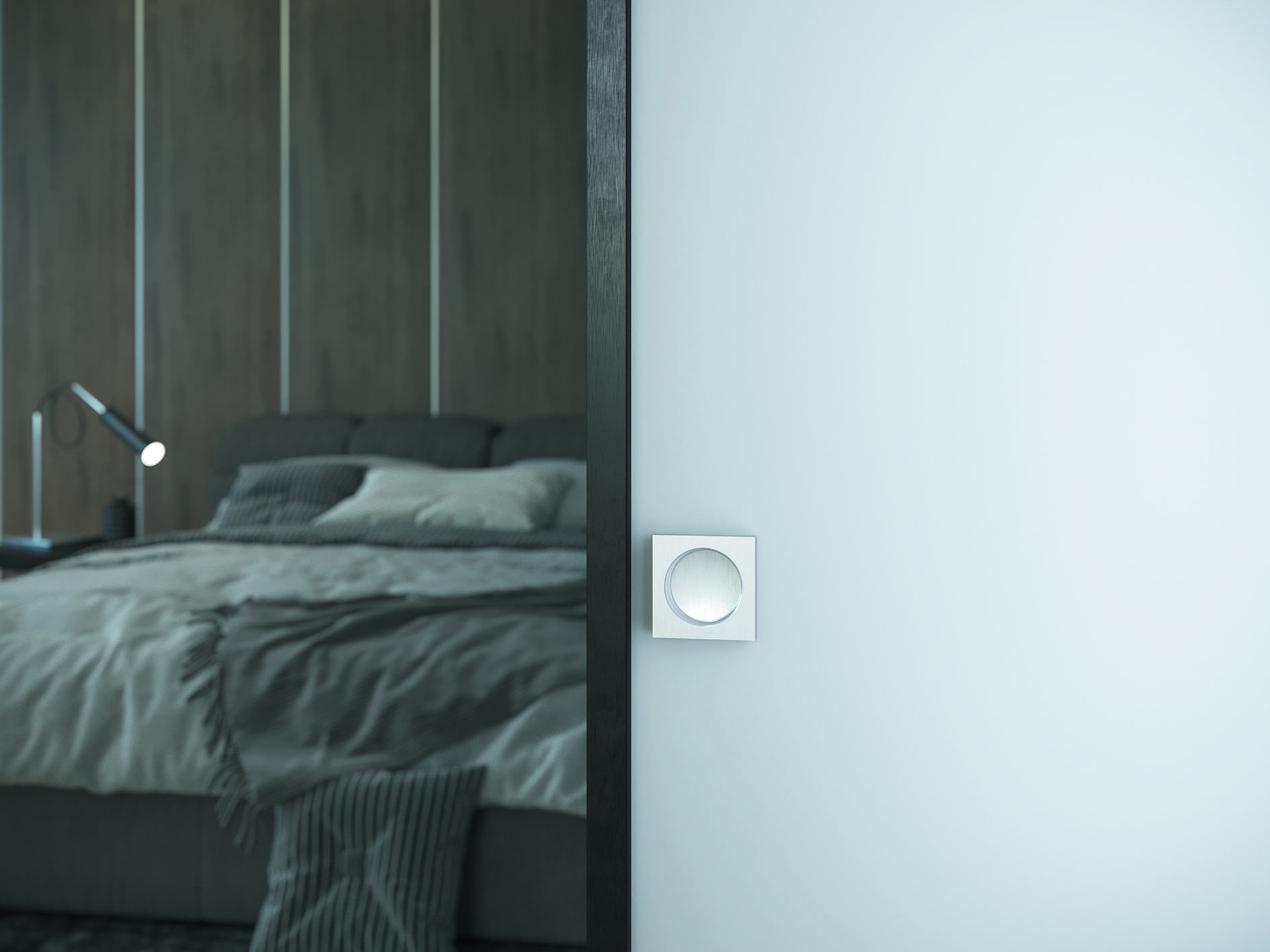 Раздвижные системы дверей NAYADA Telescopic/Synchro вариант фурнитуры №2