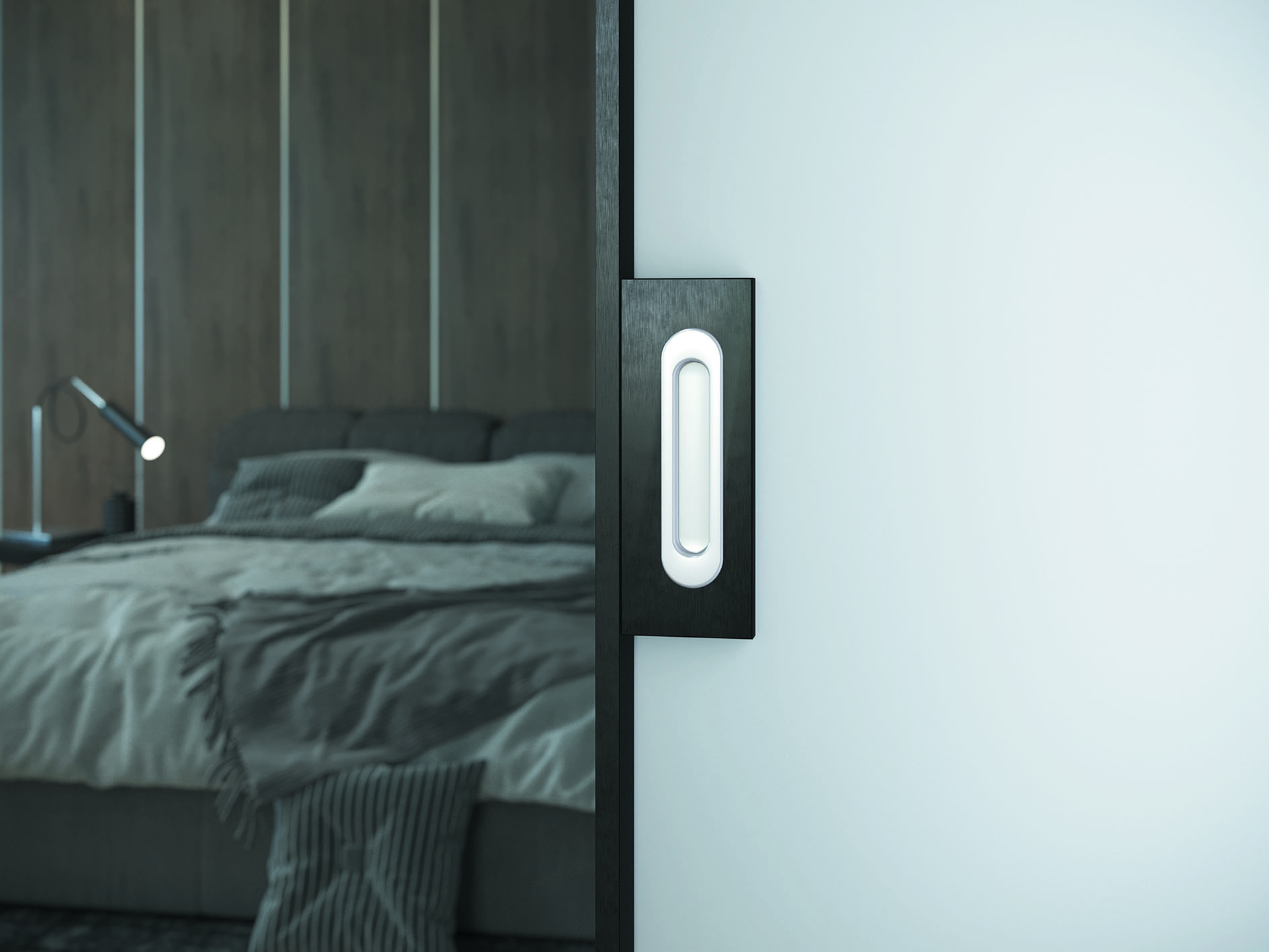 Раздвижные системы дверей NAYADA Telescopic/Synchro вариант фурнитуры №1