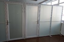 Перегородки мобильные для медучреждения