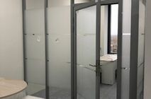 Установка офисных перегородок и дверей для офиса компании ПАО Новатек в г. Новый Уренгой