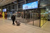Стационарные перегородки Nayada – Crystal Международный аэропорт г. Екатеринбурга Кольцово имени Акинфия Демидова