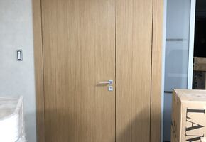 Двери NAYADA-Stels в проекте Установка офисных перегородок и дверей для офиса компании ПАО Новатек в г. Новый Уренгой