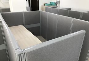 NAYADA-Optima + в проекте Установка мобильных перегородок и дверей в офисе компании 