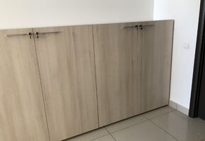 Оперативная мебель LAVORO в проекте Установка мобильных перегородок и дверей в офисе компании 