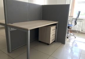 Оперативная мебель LAVORO в проекте Установка мобильных перегородок и дверей в офисе компании 